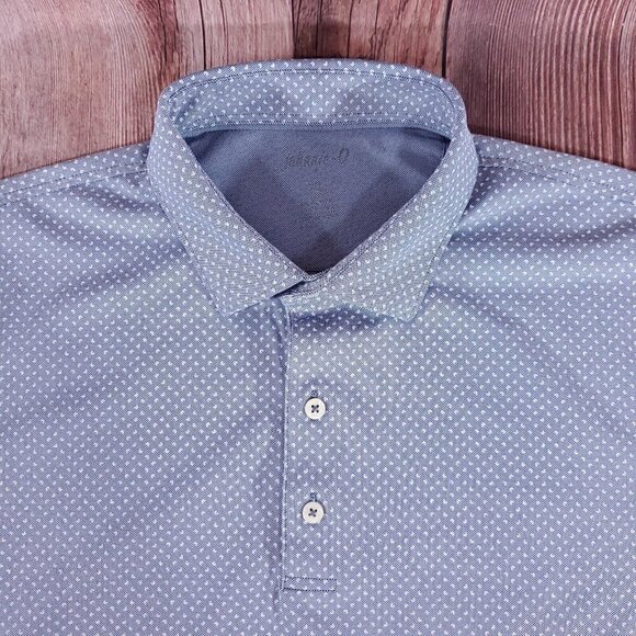 Johnnie-O Mens Size XL Linny Prep-formance Lake Short Sleeve Polo Shirt JMPO3400 - Picture 3 of 12